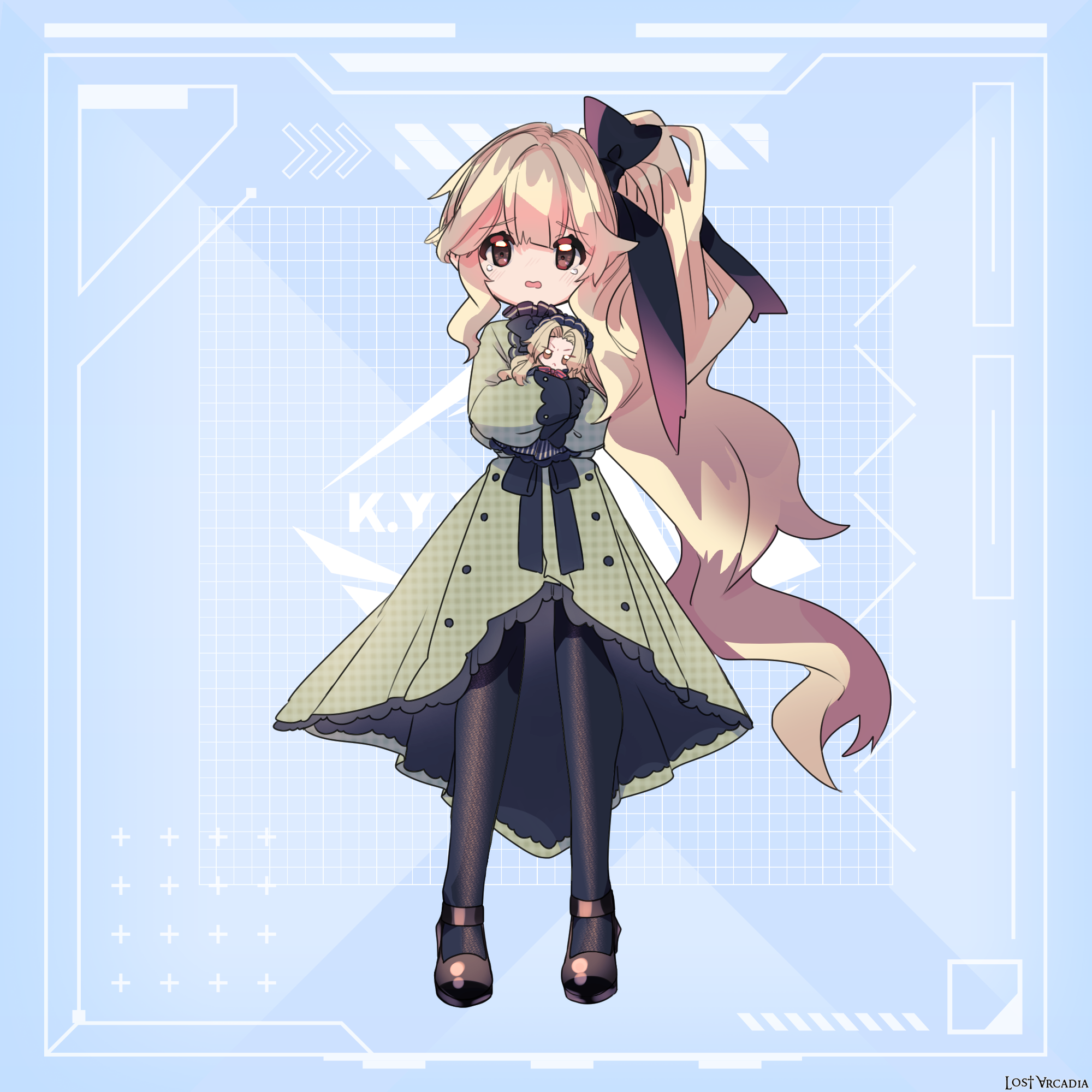 灯日 実月の己己己己による全身図 | イラスト | Lost Arcadia -Last Code Daybreak-